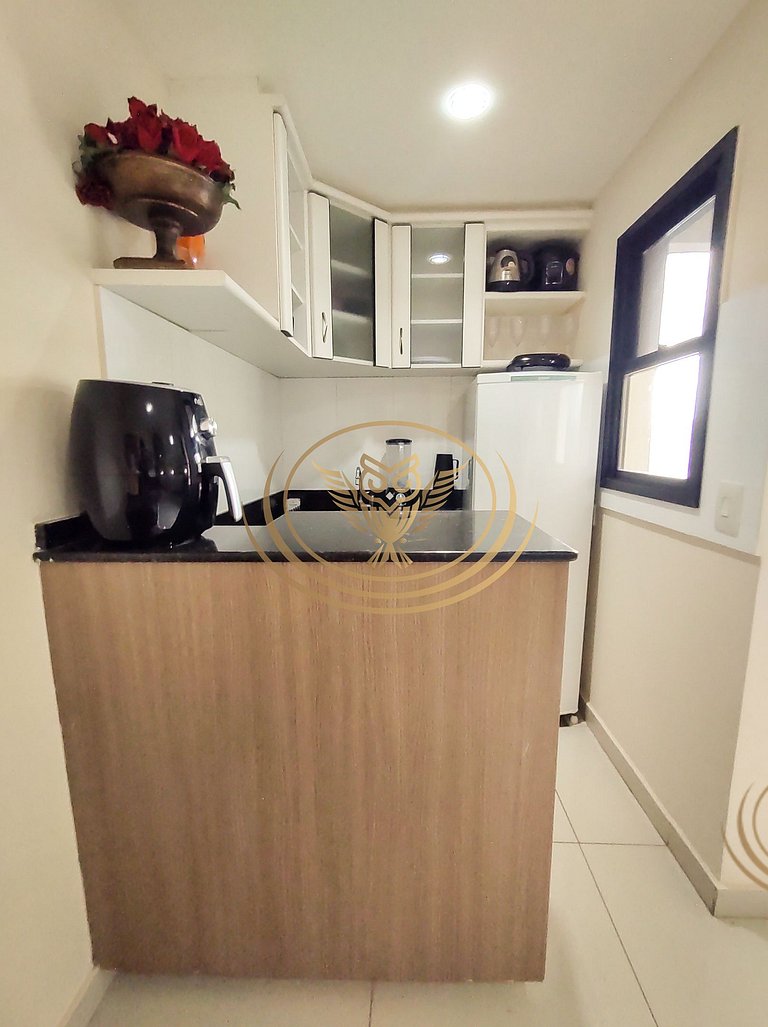 Excelente Apê 1/4 Mobiliado - Casal Luxo