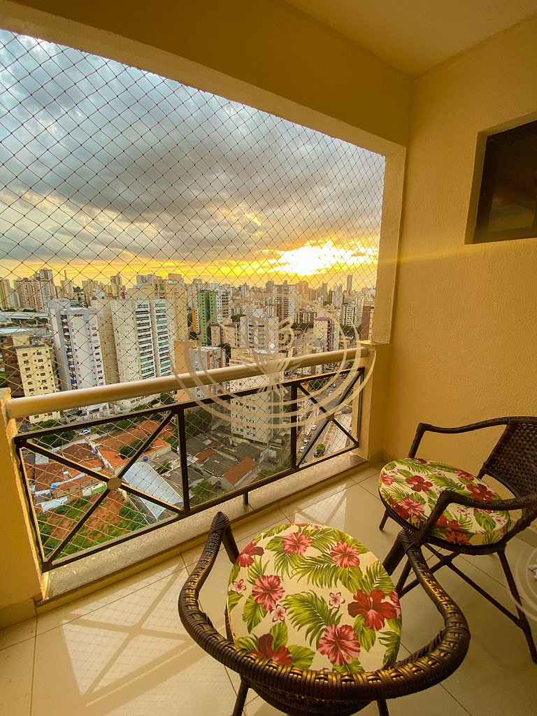 Excelente Apê 1/4 Mobiliado - Casal Luxo