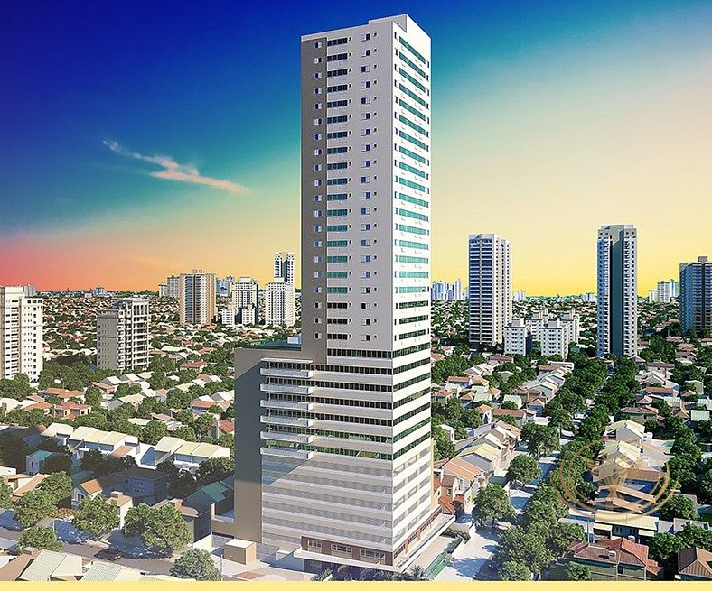 Excelente Apê 2 suites Mobiliada no Setor Marista Goiânia/GO